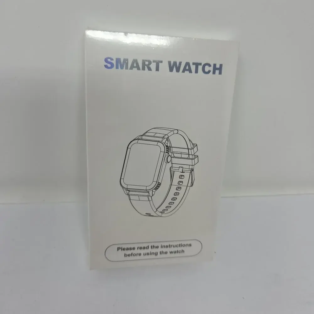 Smart Watch Fitness Tracker Black Android Apple Compatible Model TG08